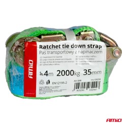 Load strap with lock 2000kg, 3,5m width