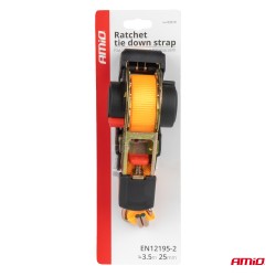 Load strap with automatic locking 640/329kg