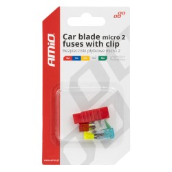 Micro 2 kaitsmed 5tk 10A 15A 20A 25A 30A
