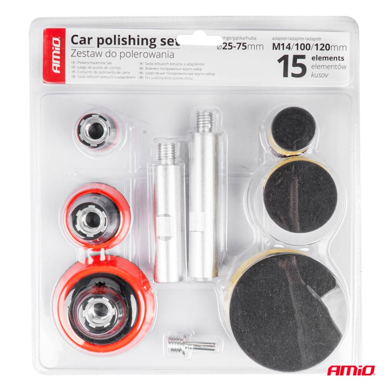 Polishing kit 15 pieces diameter Polishing kit 15 pieces diameter