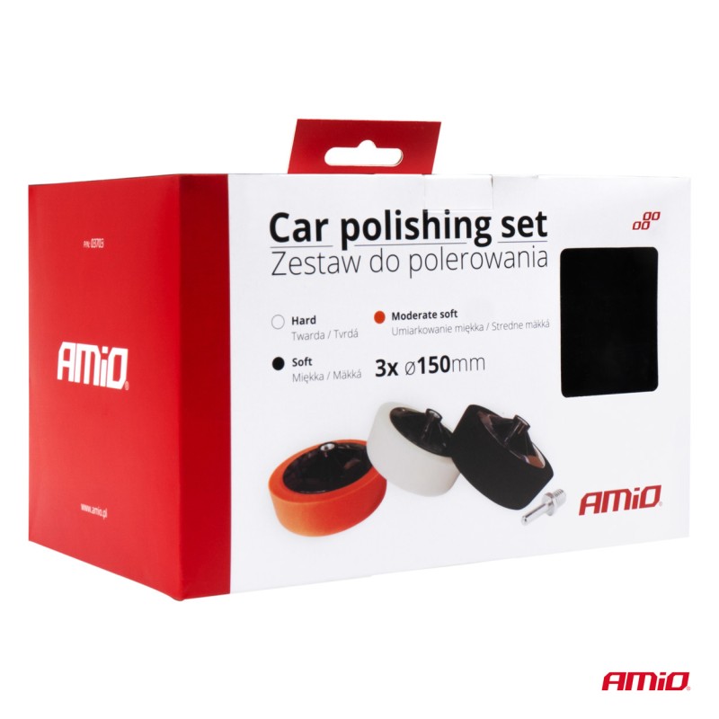 Polishing gloves 3 pcs diameter 150mm Polishing gloves 3 pcs diameter 150mm