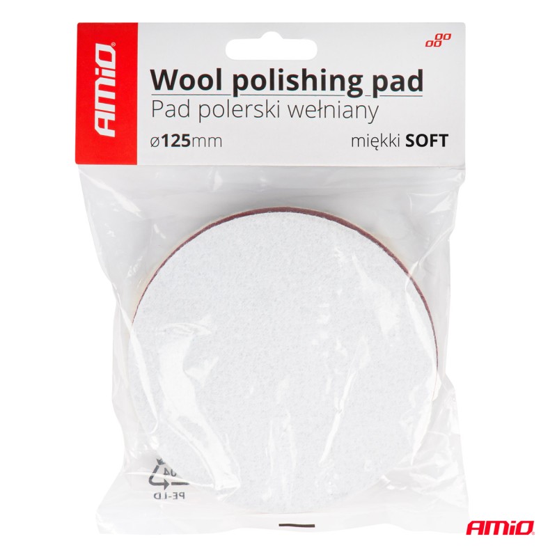 Poleerimisketas läbimõõduga 125mm pehme Poleerimisketas läbimõõduga 125mm pehme