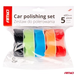 Auto poleerimiskettad 5tk läbimõõt 80mm
