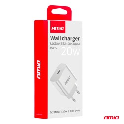 Laadija 1*USB-C 20W 230V kiirlaadimine- veoauto varuosad- Nordparts