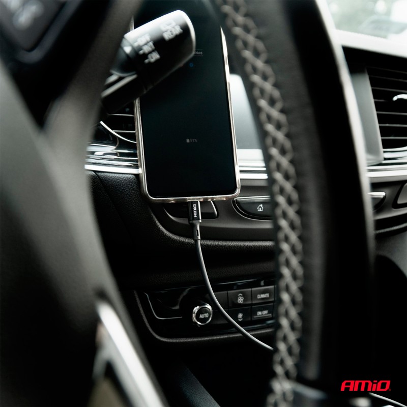 Juhe USB C - Lightning 20W 100cm Must- veoauto varuosad- Nordparts