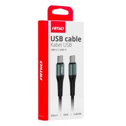 Laadimisjuhe USB-C  USB-C 60W 100cm