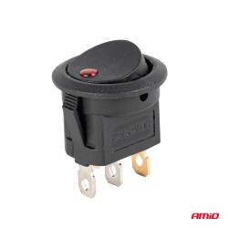 Lüliti ümar 12V 20A punane led