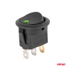 Lüliti ümar 12V 20A roheline led