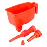Funnel with 3 different filter nozzles
