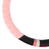 Wheel cover 37-39mm, pink black