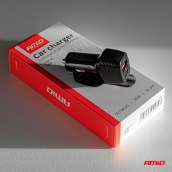 Laadija USB A QC +USB C 20W