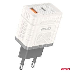Kiirlaadija 220V 30W USB- A+USB-C