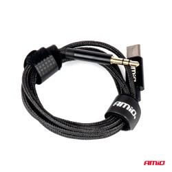 Audio juhe USB-C -AUX mini  1m