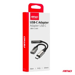 Adapter juhe UCB -C UCB-C -AUX 3,5mm10cm- veoauto varuosad- Nordparts