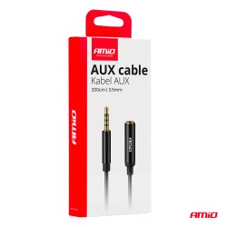 Aux juhe 3,5 isane pistik+pesa 2m