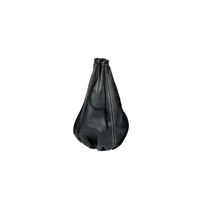Gear knob leather black
