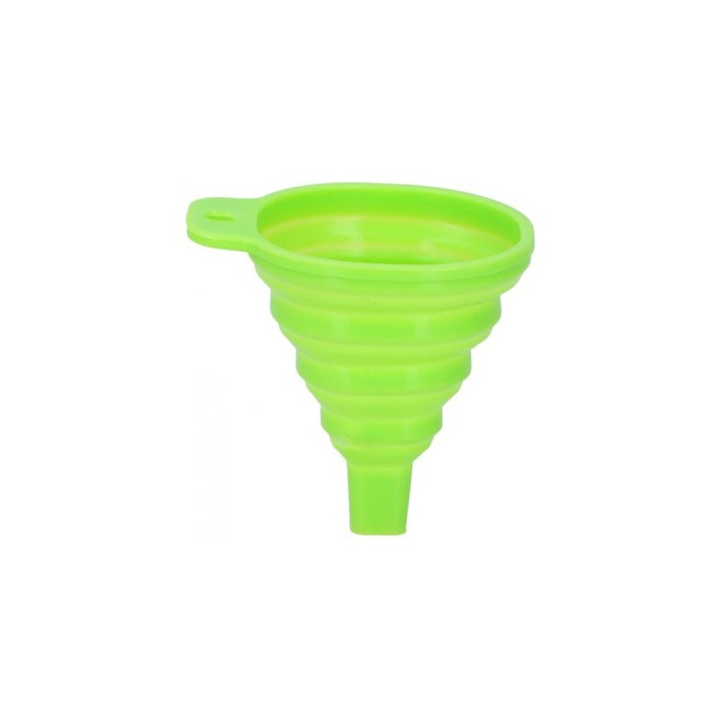 Silicone funnel folding red