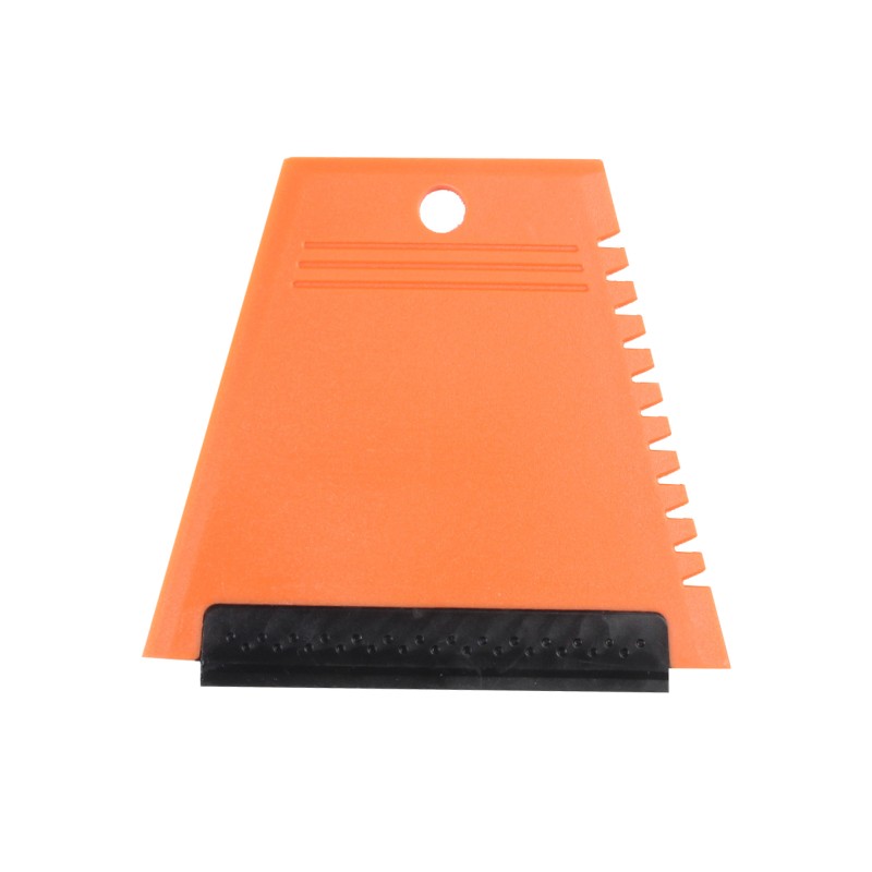 Ice scraper plastic, with rubber edge