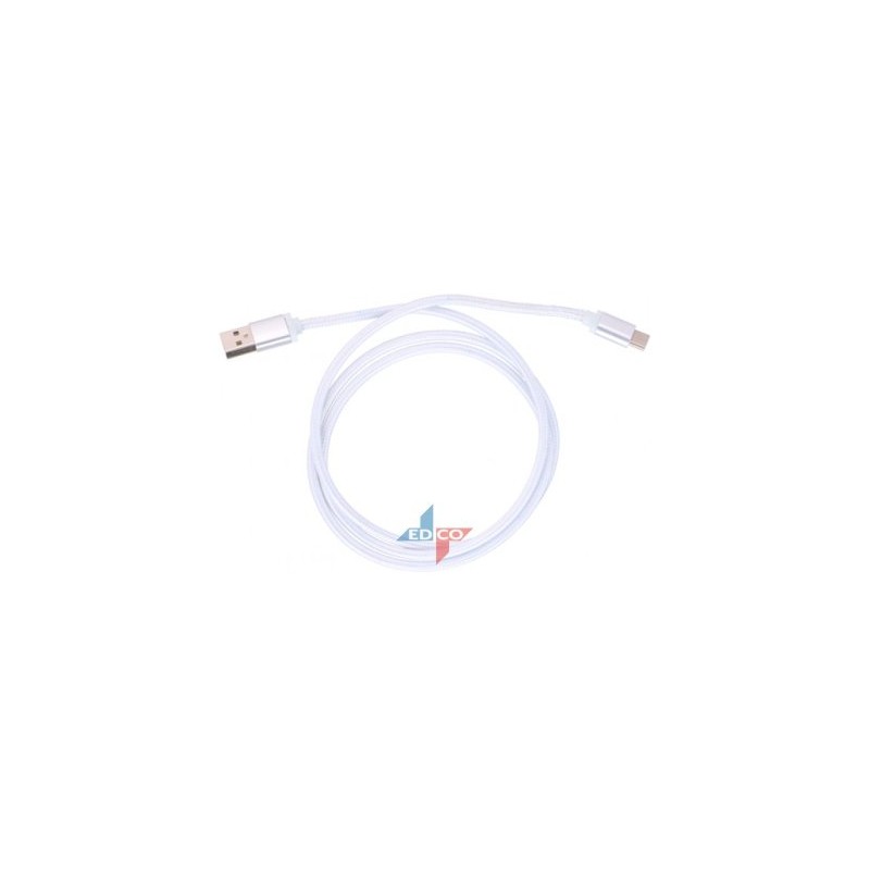 USB-C Laadmisjuhe 1,2m, 2A, nailon kat