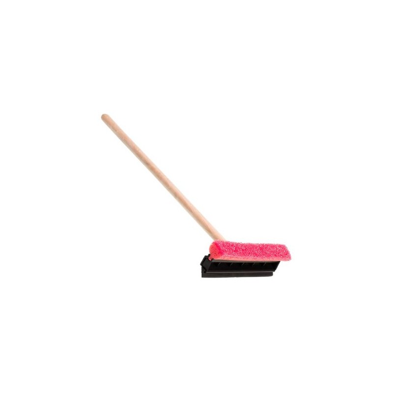 Window cleaner length 38cm, wooden arm