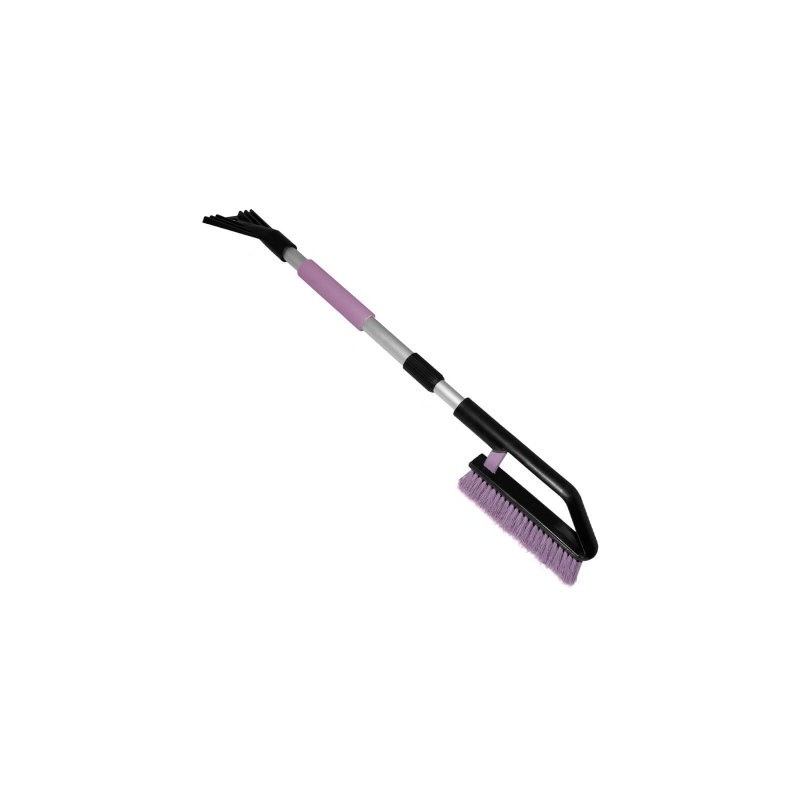 Snow brush with scraper telescopic 82-110cm