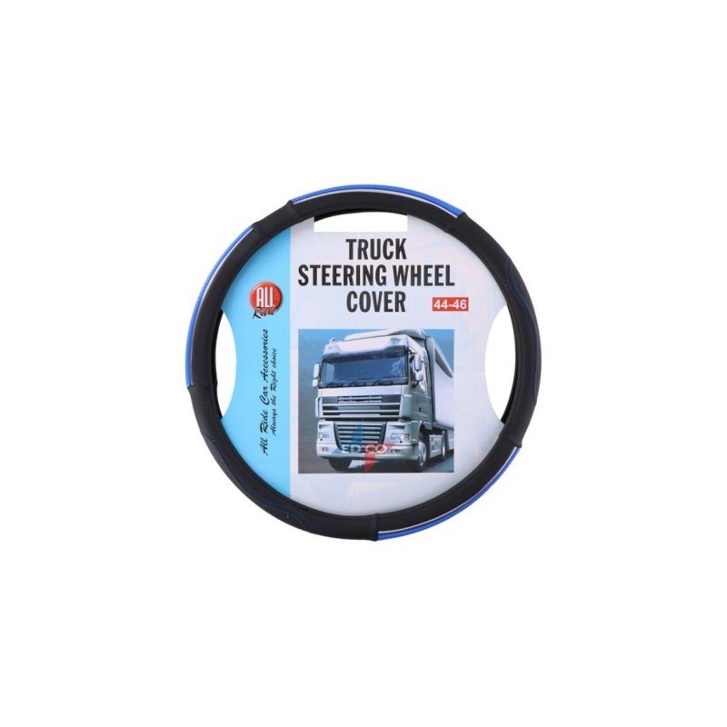 Truck steering cover 44-46cm ,blue-black
