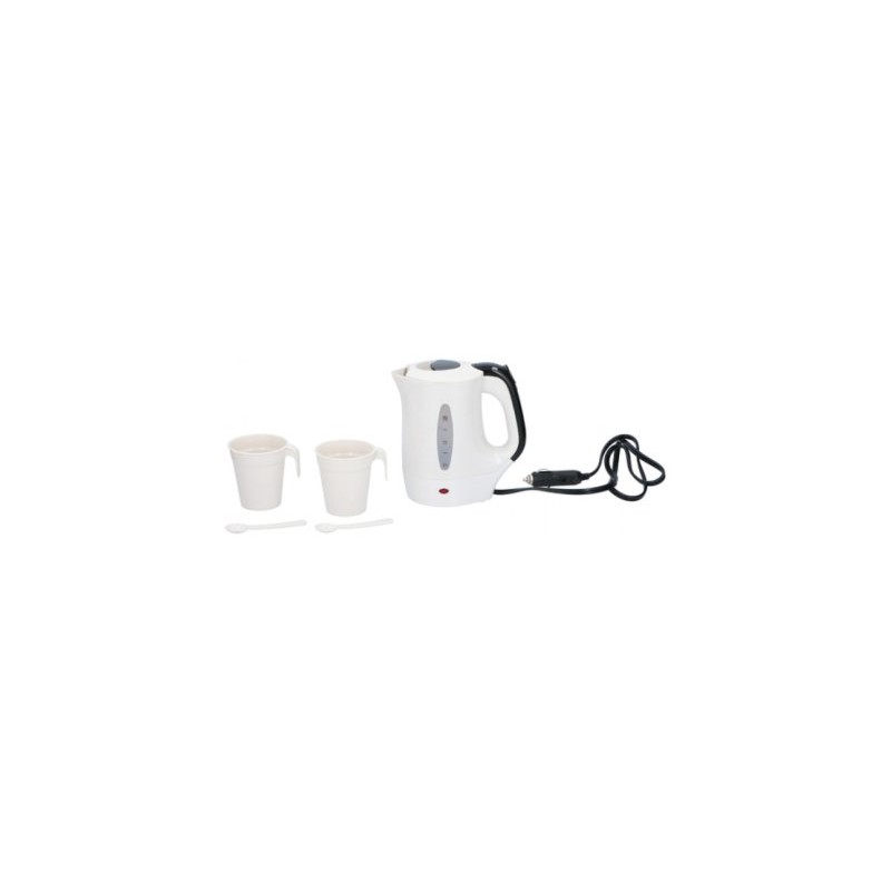 Kettle 0,5L, 24V, 300W, 2 cups, spoons