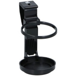 Bottle holder with attachment for door