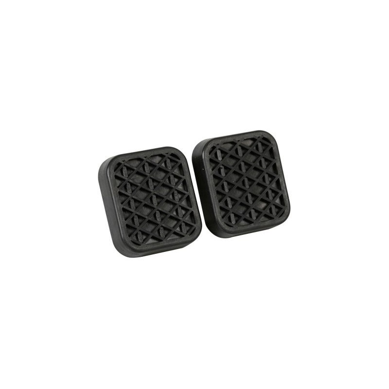 Pedal cover compl. clutch and brake pads