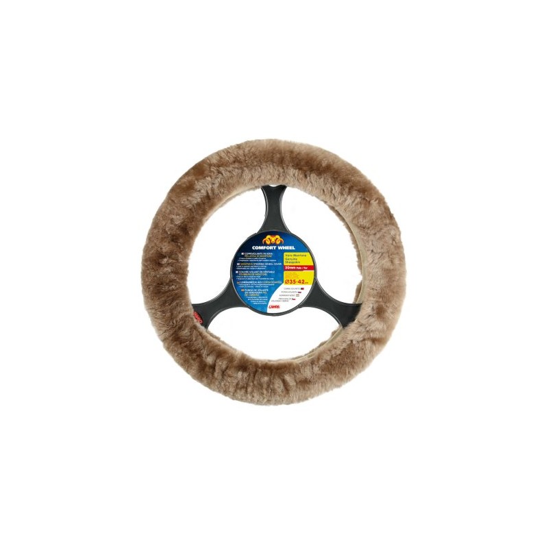 Lambanahast steering wheel cover, 36-42 cm beez