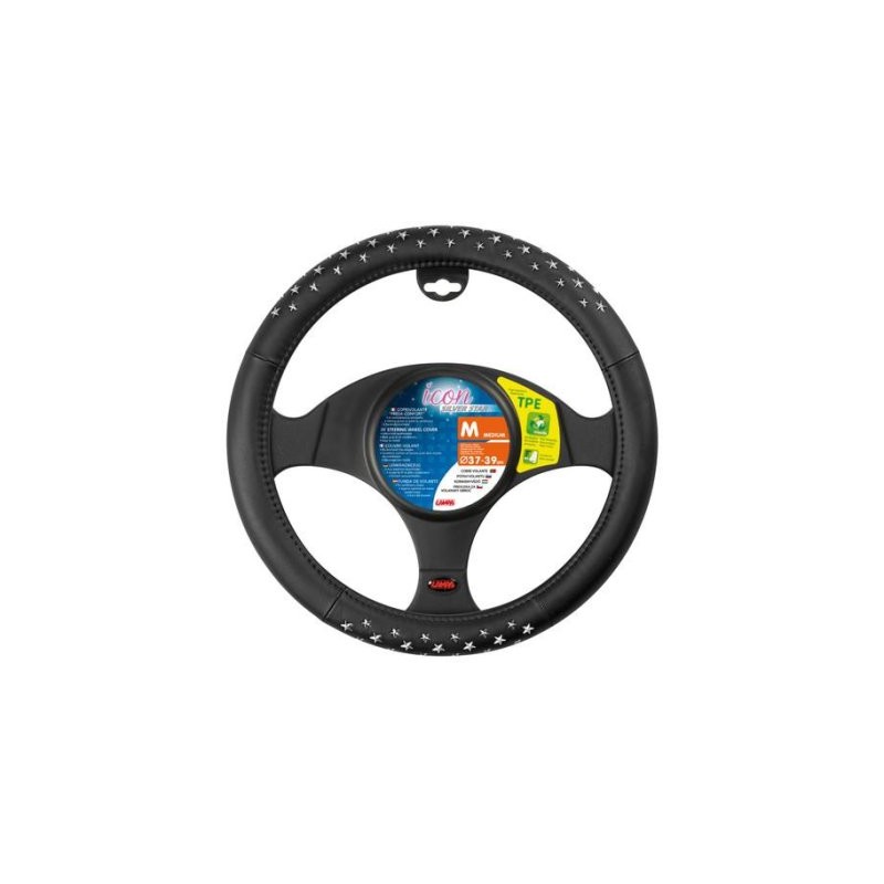 Roolikate Icon 37-39mm, musthõbe,nahk