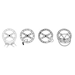 Roolikate laius 87mm, paksus 3,5mm- veoauto varuosad- Nordparts