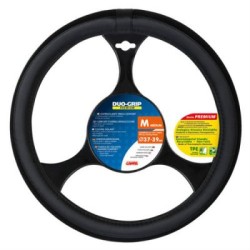 Wheel cover Duogrip black 37-39cm
