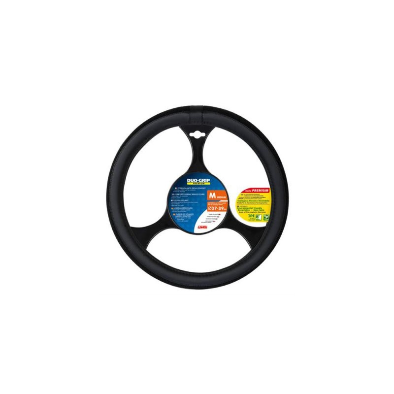 Wheel cover Duogrip black 37-39cm