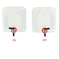 Folding water canister 10L, tap