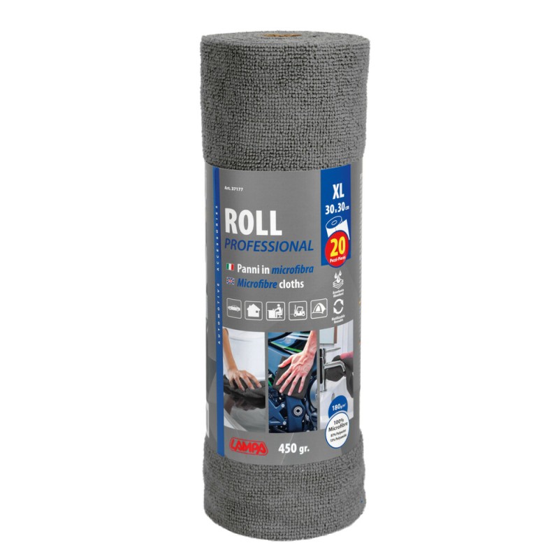 Mikrokiust lapid rullis 30x30cm 20tk Mikrokiust lapid rullis 30x30cm 20tk