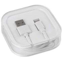 Iphone laadimisjuhe 8 pin, 1m, valge