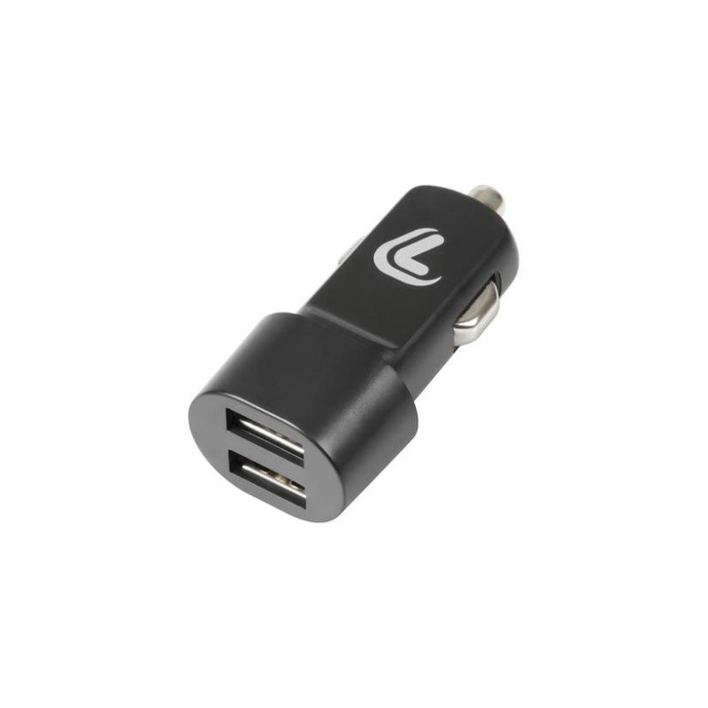 Auto laadija 2 USB pesa 12/24V, 2100Ma