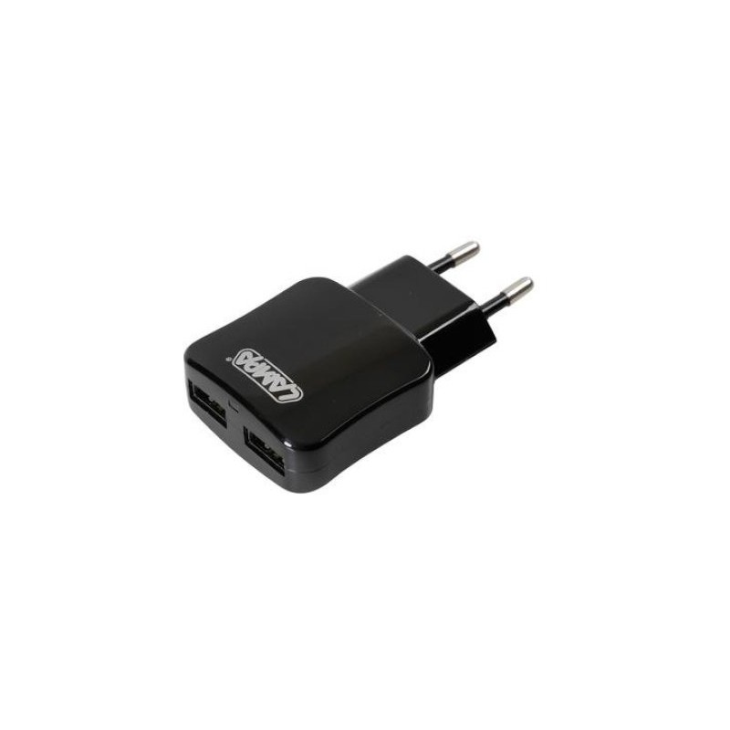 Duubel USB charger 230V mains 2100Ma