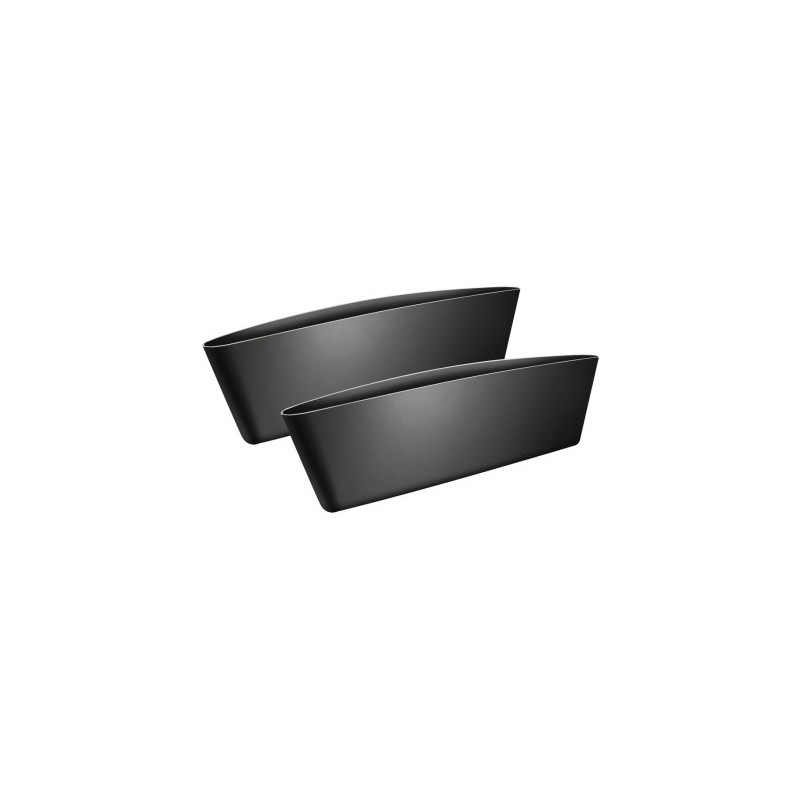 2 pcs. compartment between seat and console