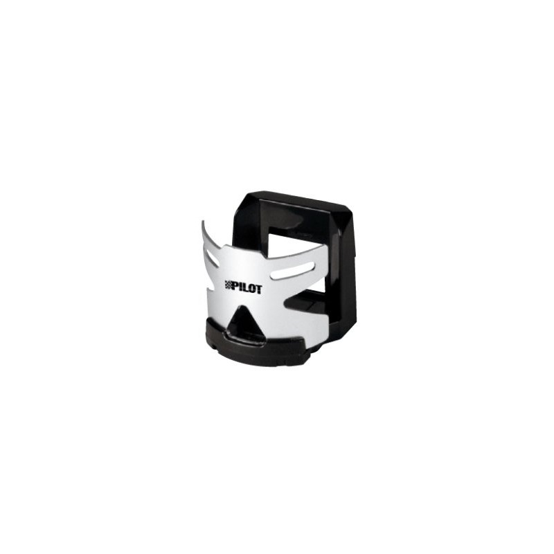 Aluminium can holder pilot, black