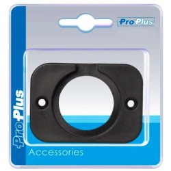 Mounting frame for 1 recessed accessory