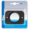 Mounting frame for 1 recessed accessory