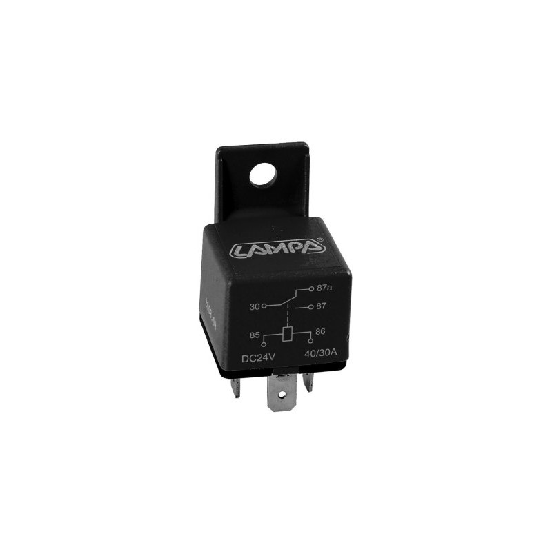 Relee 24V, 5 klemmi