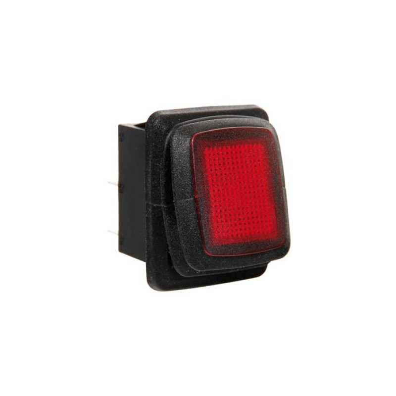 Switch 12/24V red led light