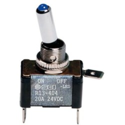 Circuit breaker 12/24V, 2 terminals, 20A