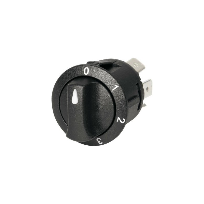 Kiertokytkin, 4 asentoa, 12/24V, 20A
