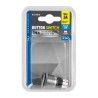 Knob switch LED, 12/24V, blue
