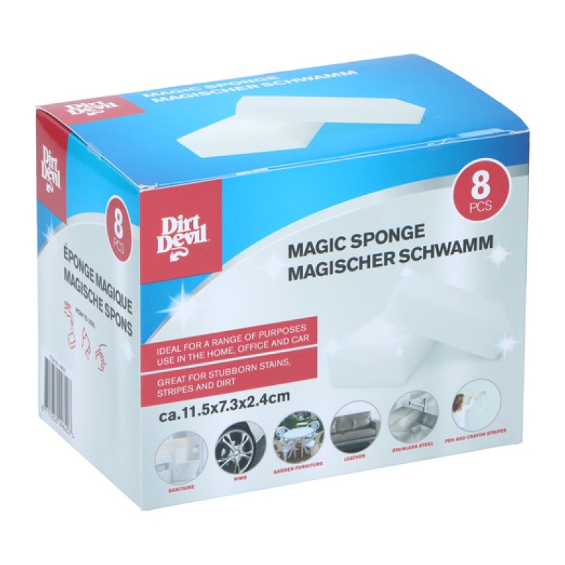 Melamine sponge Magic 11,5*7,3*2,4cm, 8h long