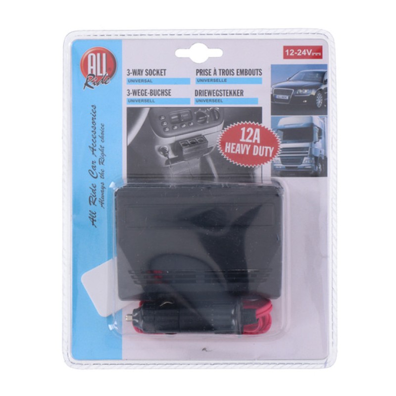 Hargmik kolminkertainen 12/24v